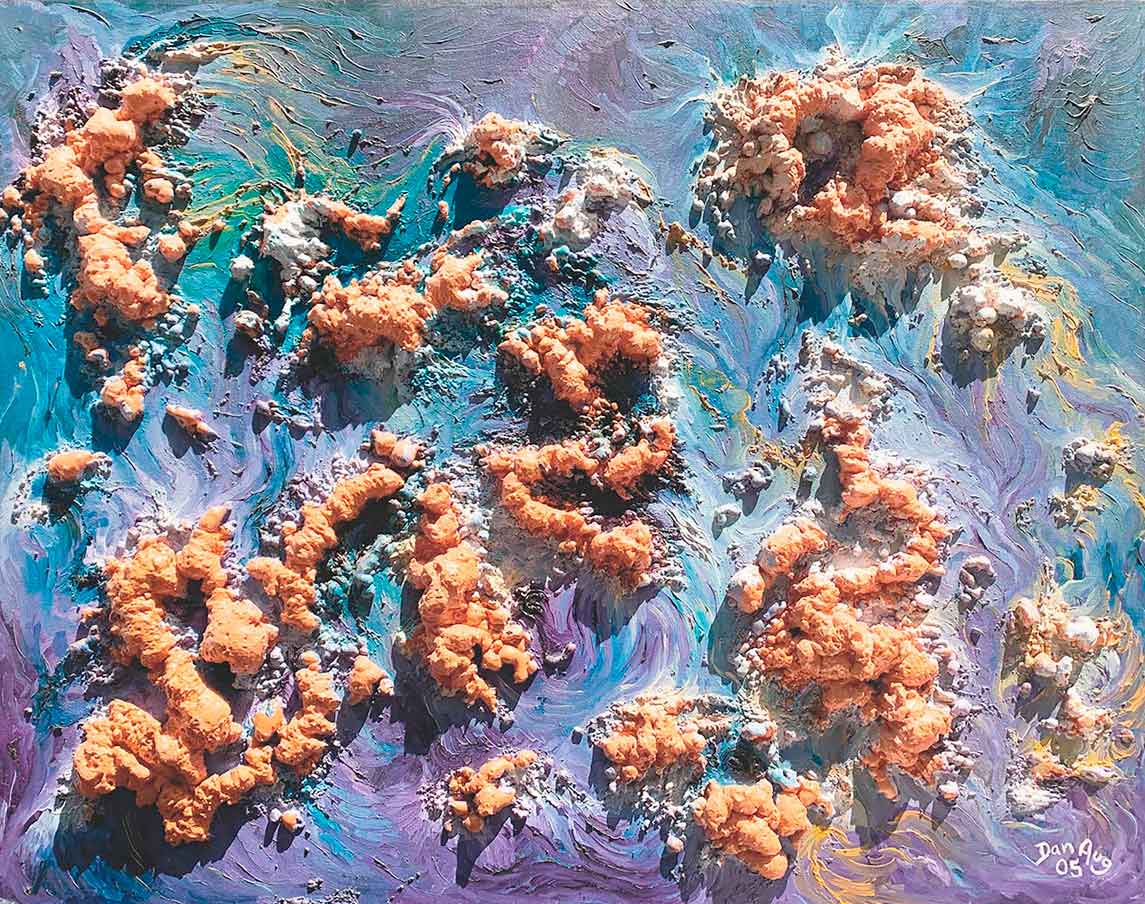 Nun Primordial Waters painting by Dan Aug