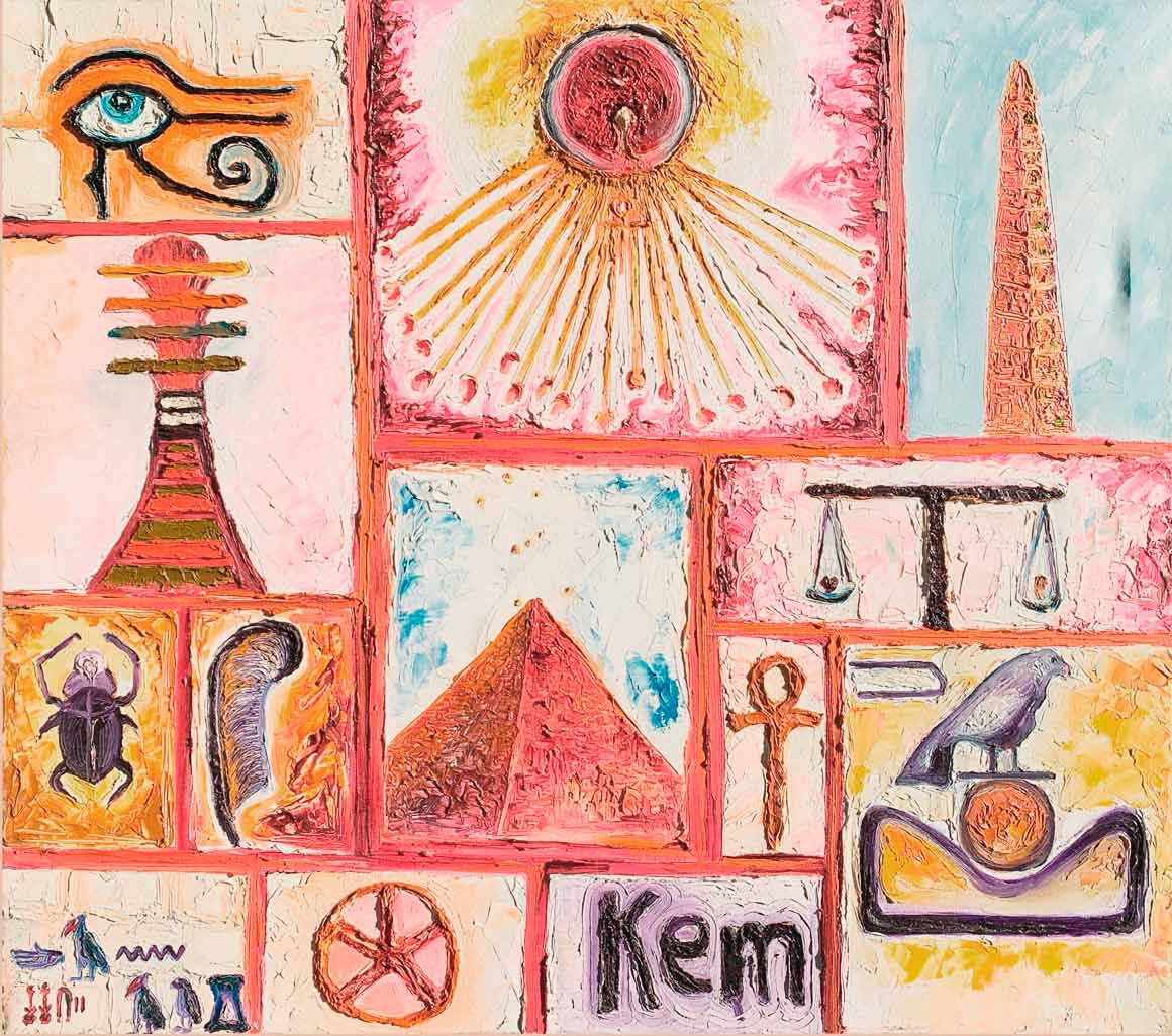 The Land of Kemet painting by Dan Aug