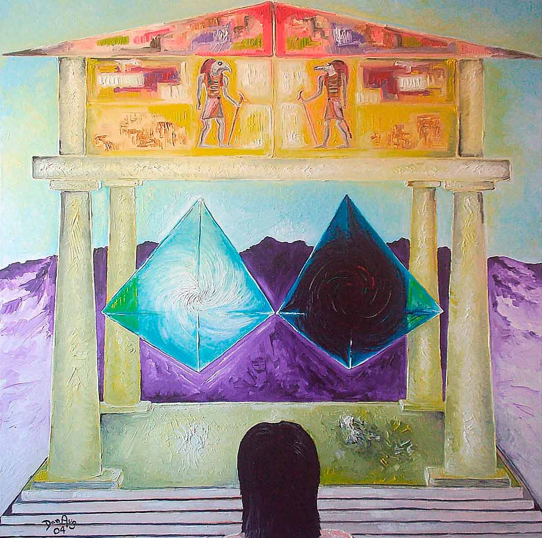 The Law of the Opposites painting by Dan Aug