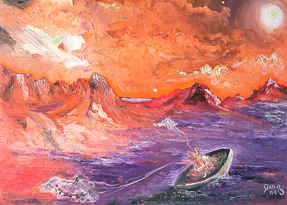 Xanadu Joyful Day award winning artwork by Dan Aug